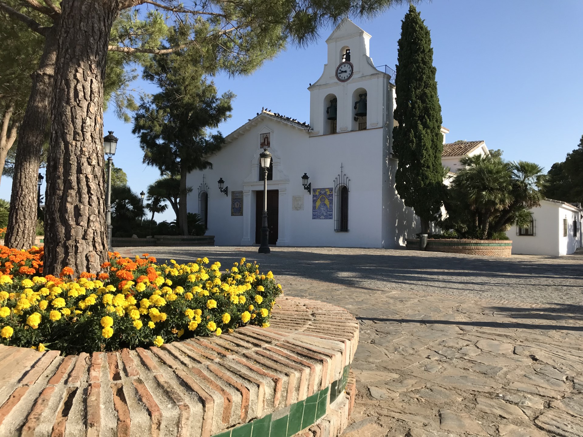 Kirken Iglesia de Santo Domingo de Guzmán i Benalmádena Pueblo