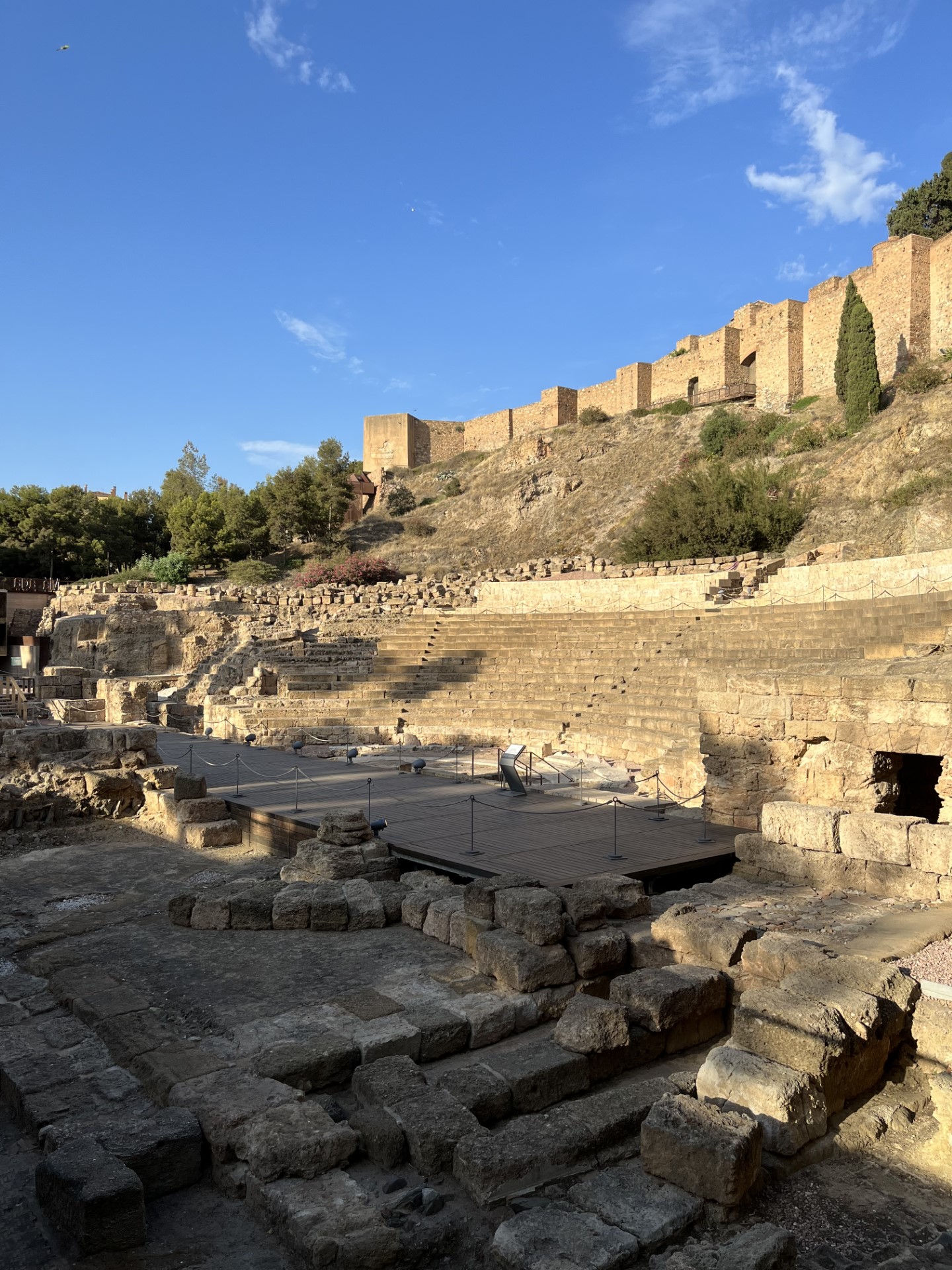 Teatro Romano er nogle af de synlige rester af romerriget i Malaga